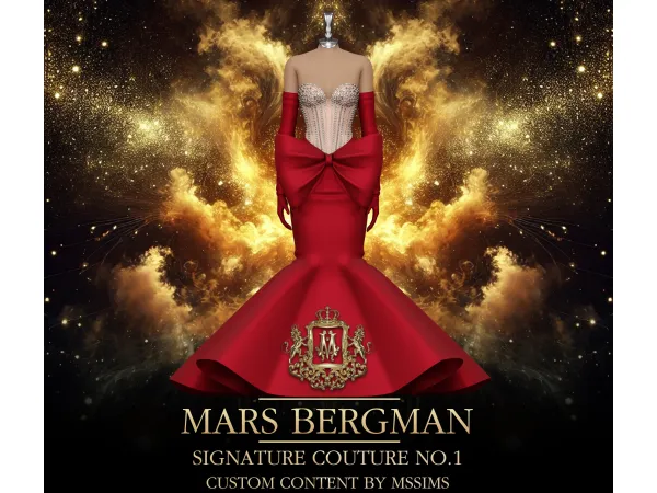 Alpha SIGNATURE COUTURE NO1 by Mssims4 - The Sims 4 Custom Content