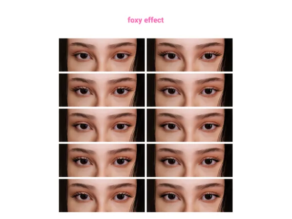 SourLemonSimblr eyelashes set by sourlemonsimblr - The Sims 3 Custom Content