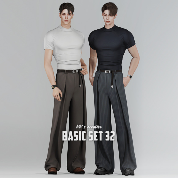 Alpha [KK] Basic set 32 by simsfinds - The Sims 4 Custom Content