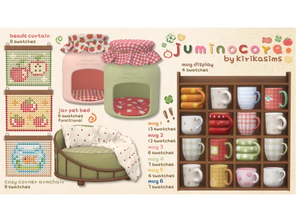 Maxis Match juminocore set by simsfinds - The Sims 4 Custom Content