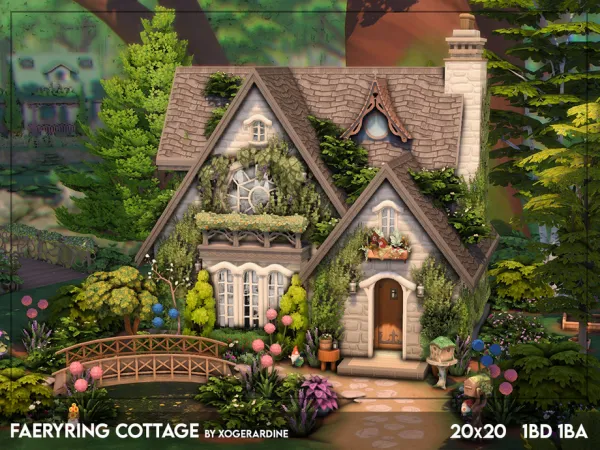 Maxis Match Faeryring Cottage (NO ) by thesimsresource - The Sims 4 Custom Content