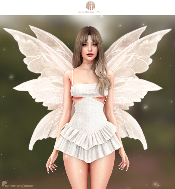 Alpha Fairy Dream by busratr - The Sims 4 Custom Content