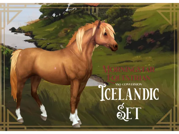 Maxis Match Realistic Horse Eyes v4 by Walnut Hill - The Sims 4 Custom Content