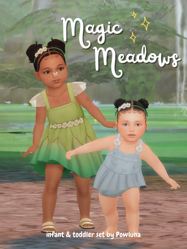 Maxis Match MAGIC MEADOWS set by simsfinds - The Sims 4 Custom Content