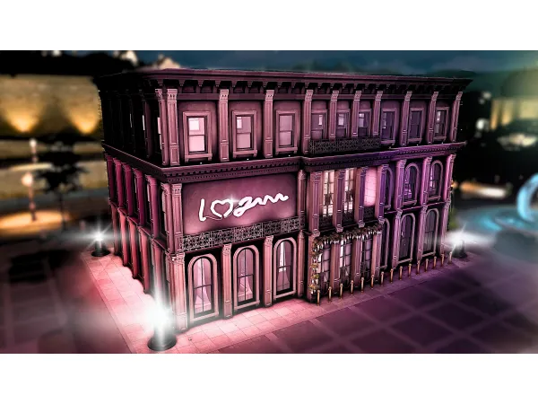 Maxis Match Windenburg Love Club by TheSimSideofLuca - The Sims 4 Custom Content