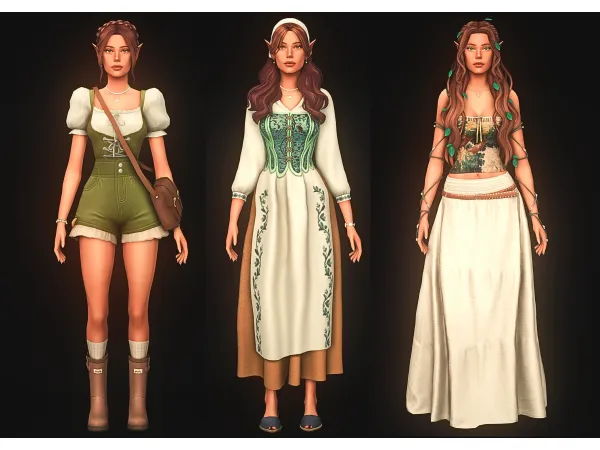 Maxis Match faerie fits by leafywillow - The Sims 4 Custom Content