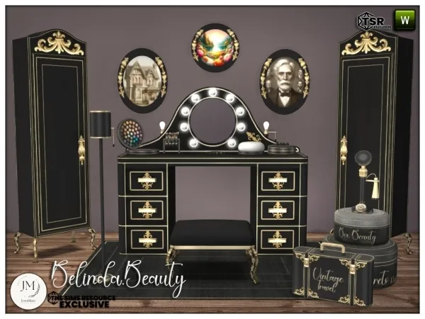 Alpha Belinda beauty1 by jomsims - The Sims 4 Custom Content