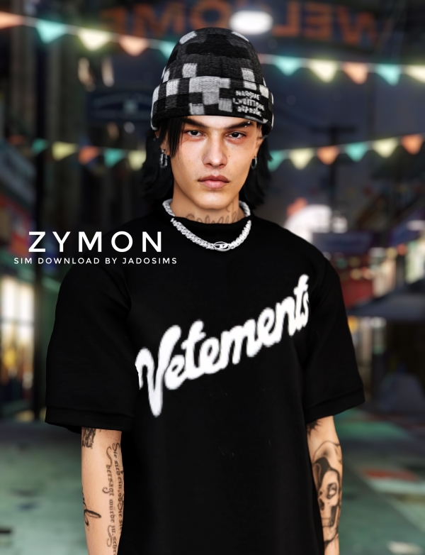 Alpha Zymon ♡ (Sim Download) by shopwithflynnn - The Sims 4 custom content
