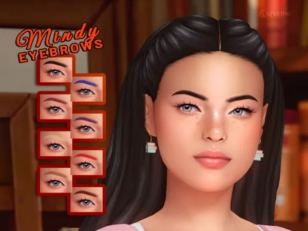 Mix Mindy Eyebrows - The Sims 4 Custom Content