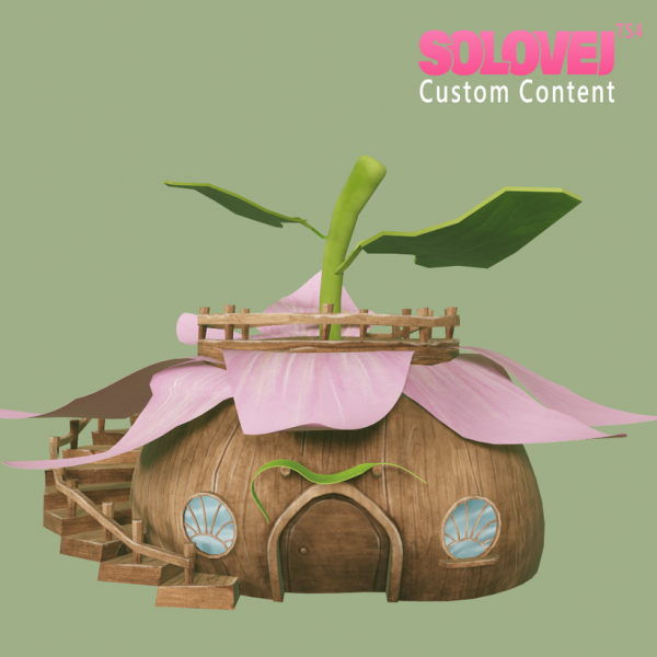 Maxis Match Fairy house by simsfinds - The Sims 4 Custom Content