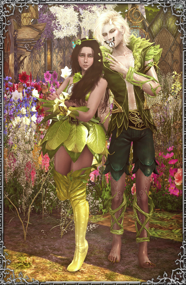 Alpha Tera Fairy Costumes ( ) by simsfinds - The Sims 4 Custom Content
