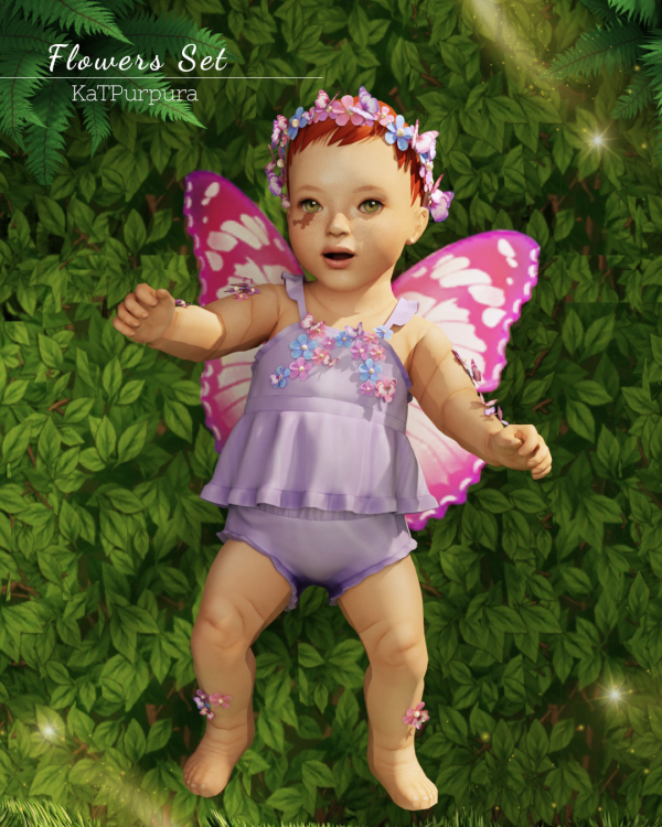 Maxis Match Butterfly Headband by simsfinds - The Sims 4 Custom Content
