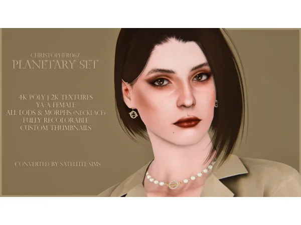 Christopher067 Planetary Set by satellite - The Sims 3 Custom Content