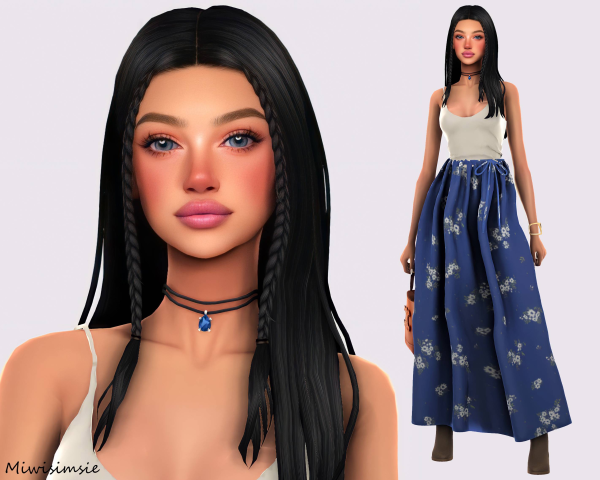 Mix Fiona Oates by simsfinds - The Sims 4 Custom Content