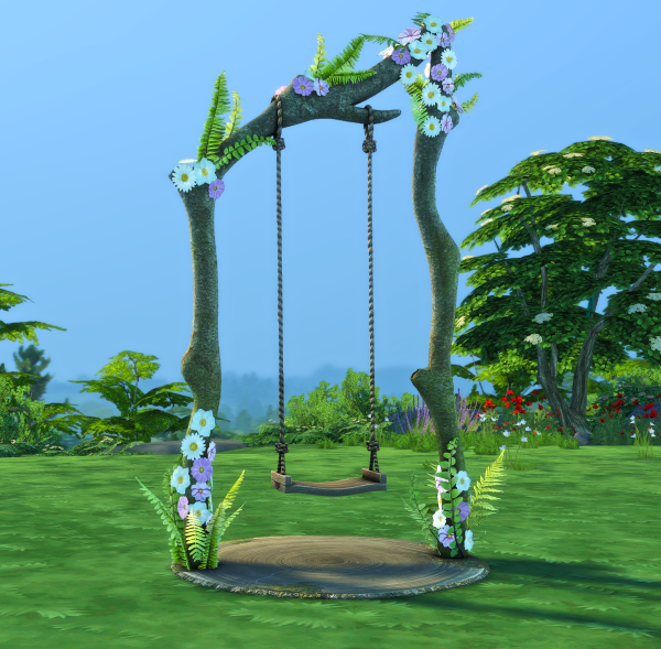 Alpha Functional Fairy Swing by simsfinds - The Sims 4 Custom Content