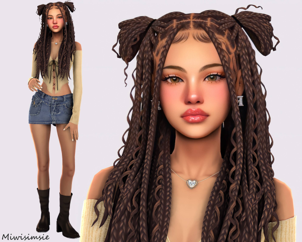 Maxis Match Brandy Vann by simsfinds - The Sims 4 Custom Content