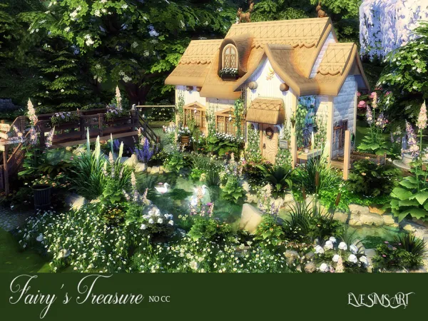 Maxis Match FAIRY'S TREASURE (no ) by EveSimsArt - The Sims 4 Custom Content