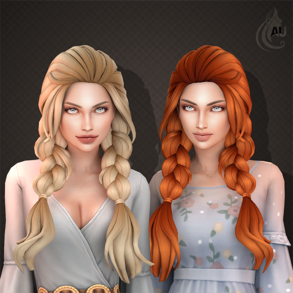 Maxis Match Marisia maxis match hairstyle by aurum - The Sims 4 Custom Content