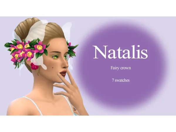 Maxis Match Fairy crown by Natalis - The Sims 4 Custom Content