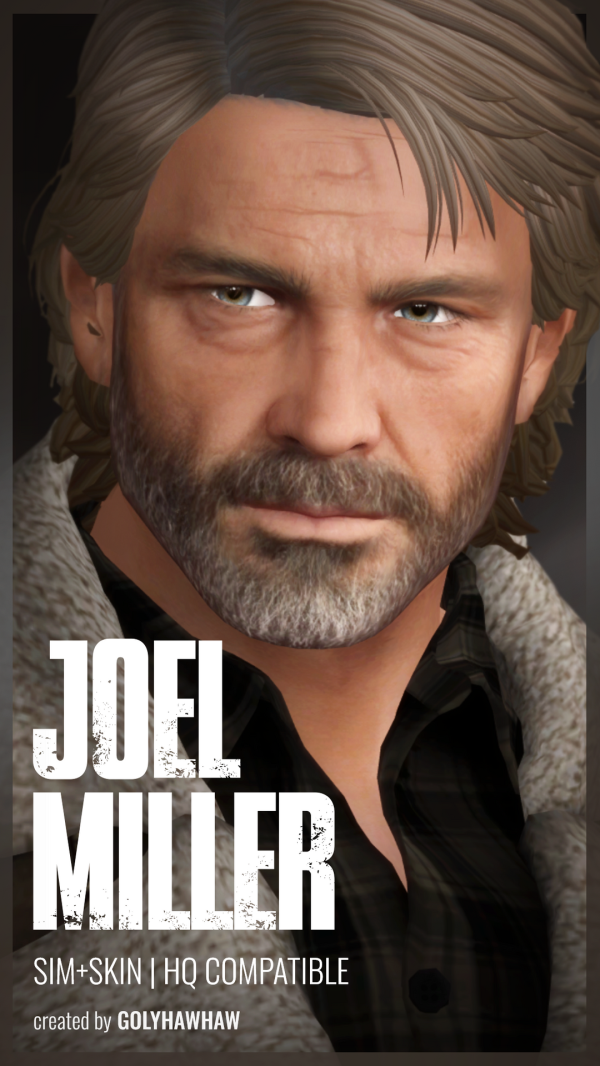 Alpha Joel Miller Sim + Skin Download by simsfinds - The Sims 4 custom content