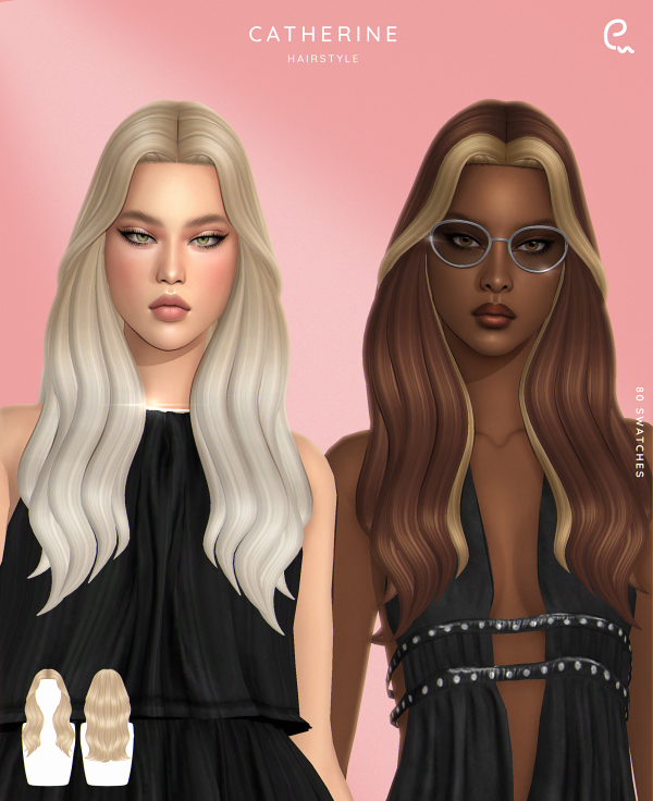 Maxis Match ENROSE COLLECTION Catherine by simsfinds - The Sims 4 Custom Content