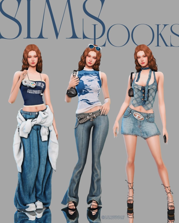 Alpha Sims Highschool OC Challenge #3 Adeline by simsfinds - The Sims 4 custom content