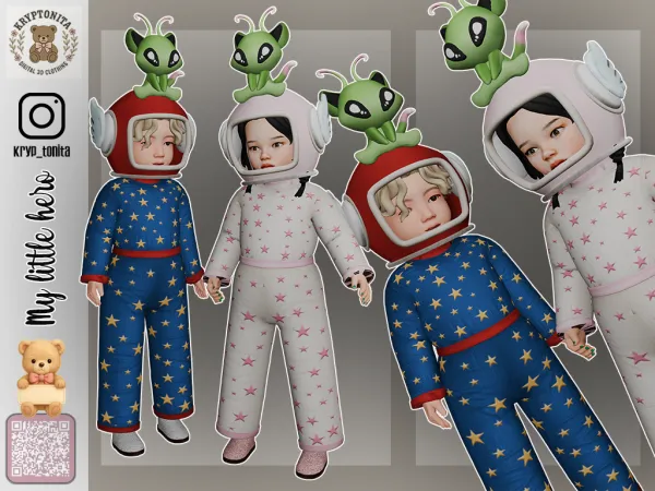 Mix CAT ASTROSKY by kryptonita - The Sims 4 Custom Content