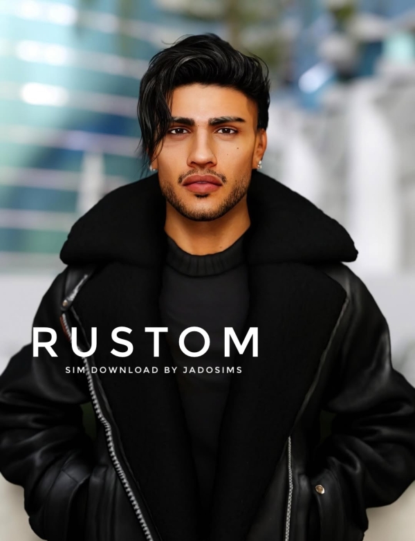 Alpha Rustom (Sim Download) by shopwithflynnn - The Sims 4 Custom Content
