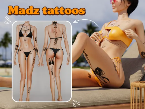 Madz tattoo set