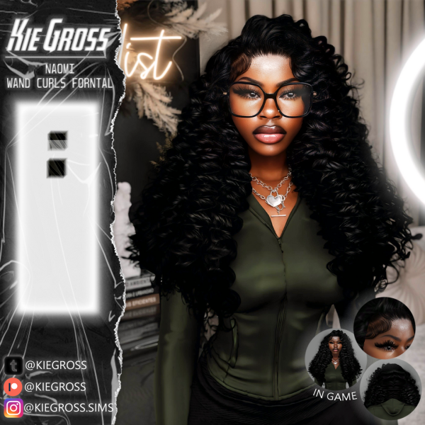 Alpha Naomi by simsfinds - The Sims 4 Custom Content