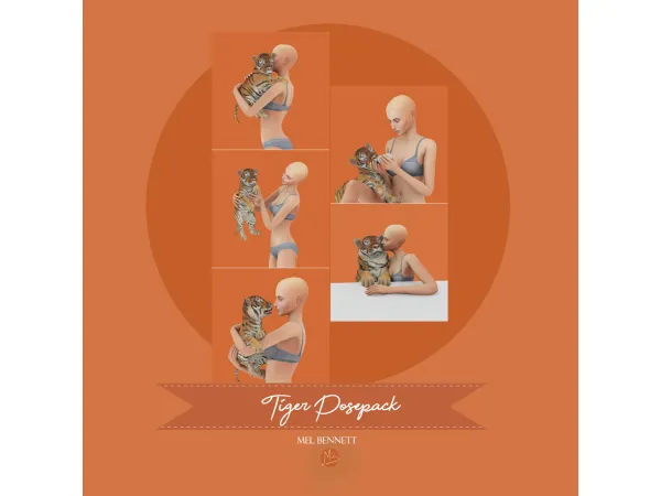 Tiger Posepack