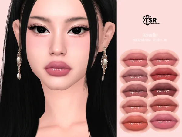 Alpha IMF Min Lipstick N656 by thesimsresource - The Sims 4 Custom Content