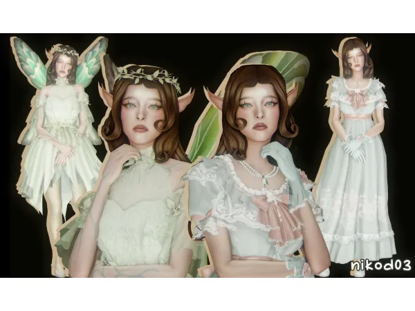 Mix LynneteOrion by nikod03 - The Sims 4 Custom Content