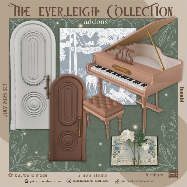 Alpha the everleigh collection by bambisims - The Sims 4 Custom Content