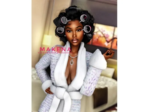 Alpha Makena (Sim Download) - The Sims 4 Custom Content