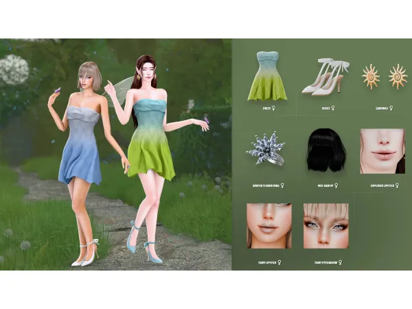 Mix HOPE SET by modcollective - The Sims 4 Custom Content