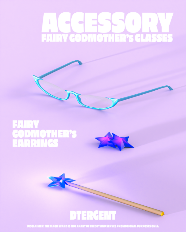 Maxis Match Accessories Fairy Godmother by simsfinds - The Sims 4 Custom Content