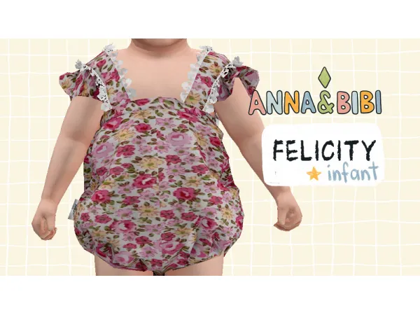 Maxis Match Felicity_INFANT [AnnaBibi] - The Sims 4 Custom Content