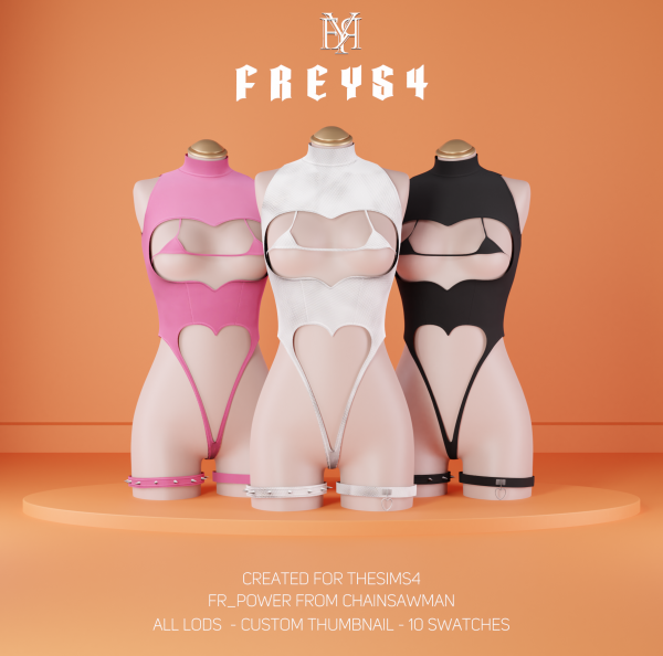 Alpha FR_Power from Chainsawman by freys4 - The Sims 4 Custom Content