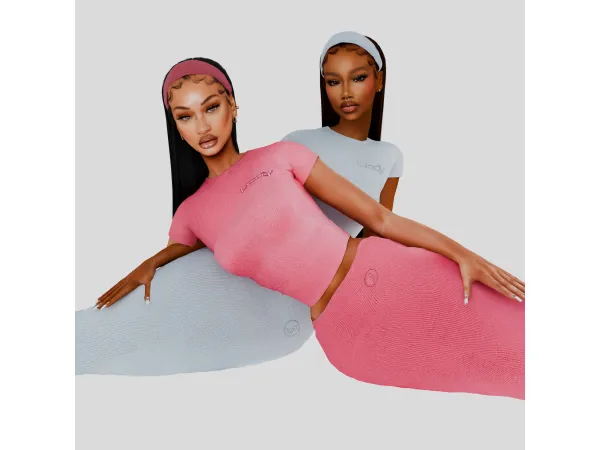 BODY BY RAVEN TRACY SKIRT N TOP SET by Baddiexsimmer