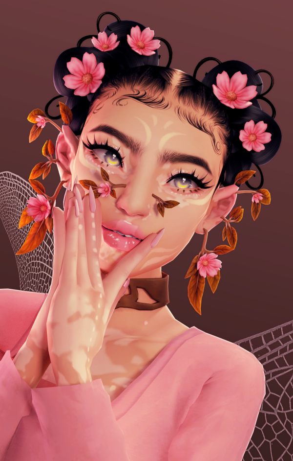 Maxis Match Sunday Flowers by simsfinds - The Sims 4 Custom Content