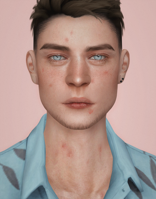 Alpha zits 1 contacts 63 contacts 64 eyebags 10 by simsfinds - The Sims 4 Custom Content