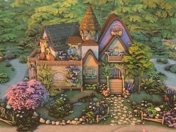 Maxis Match Purple Monarch Fairies Club - The Sims 4 Custom Content