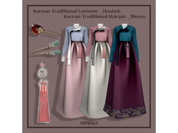 [RIMINGS] Korean Traditional Costume _Hanbok & Binyeo by RIMINGS