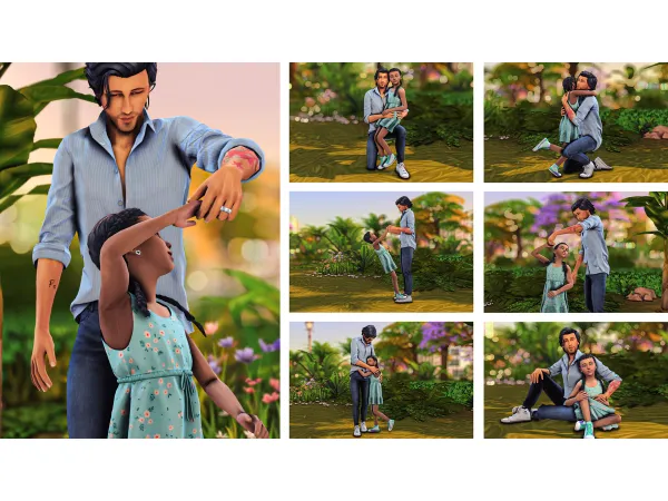 Mix MY LITTLE KID by Simmireen - The Sims 4 Custom Content