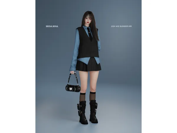 Alpha SIMS4 2024 02 by seoulsoul - The Sims 4 Custom Content