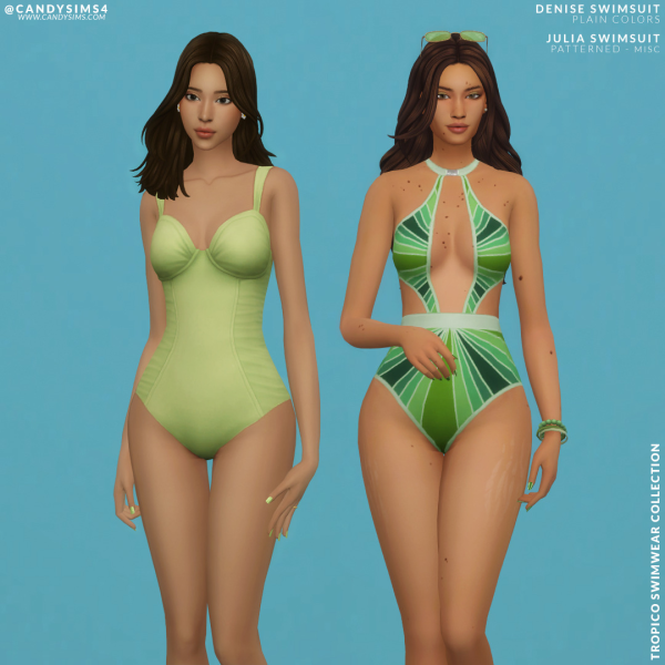 Maxis Match JULIADENISE SWIMSUIT by simsfinds - The Sims 4 Custom Content