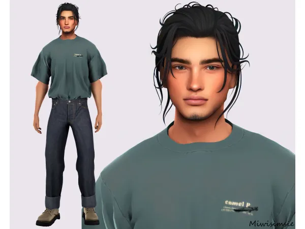 Mix Rogrigo Moses by miwisimsie - The Sims 4 Custom Content