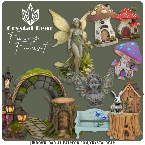Alpha Fairy Forest by simsfinds - The Sims 4 Custom Content