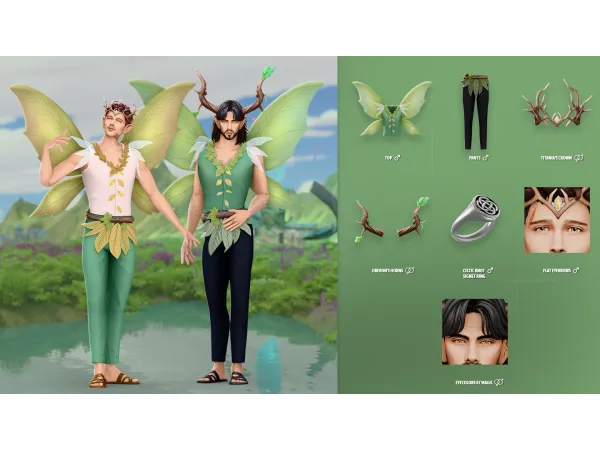 Maxis Match JORALF SET by ModCo Studios - The Sims 4 Custom Content
